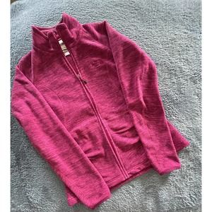 The North Face Full Zip Jacket Pink Womens Adult Small Polartec‎ Jacket